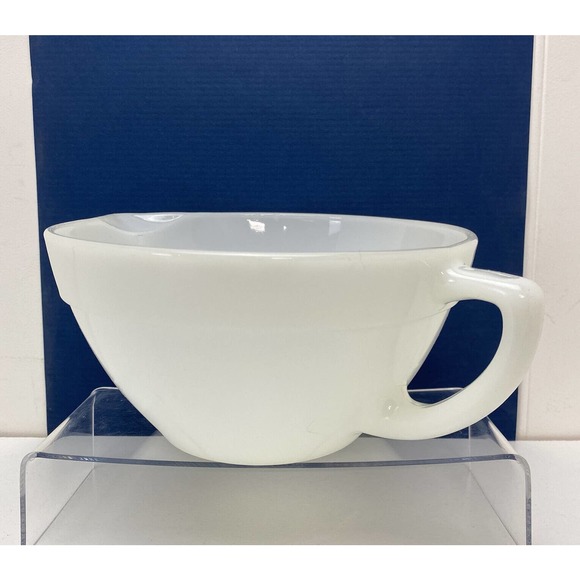 Fire King Dining Vintage Fire King Milk Glass D Handle 7 Batter